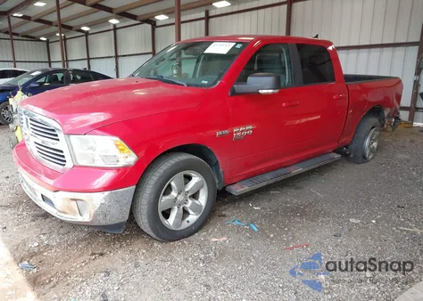 2019 Ram 1500 Classic Big Horn 4X4 6'4 Box z USA, uszkodzony, nr VIN 1C6RR7TT6KS727752